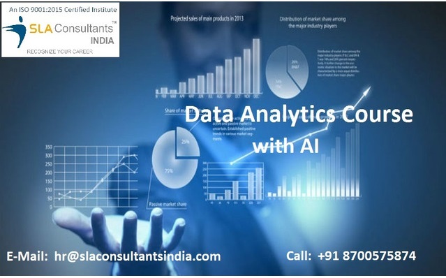Data Analyst Course in Delhi for Automation-Driven Analytics Careers in 2027, Learn Excel VBA, SQL, Python, Automated MIS Reporting and AI-Powered Data Processing | Free Alteryx, Prompt Engineering & Gen AI Skills by SLA Consultants India